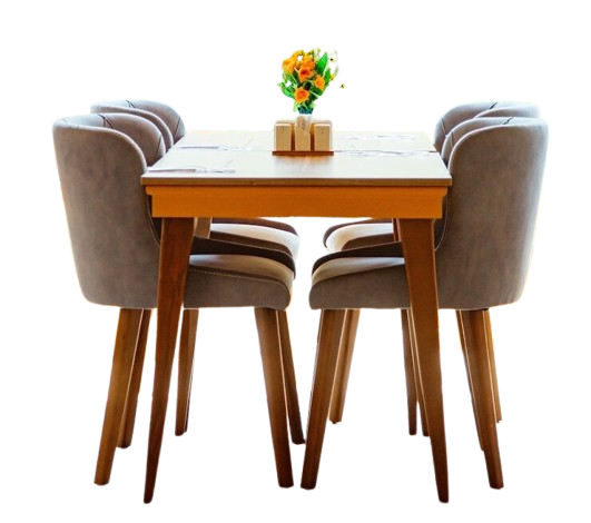 4 Seater Dining table & chairs cleaning
